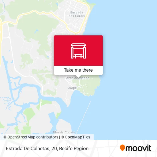 Estrada De Calhetas, 20 map