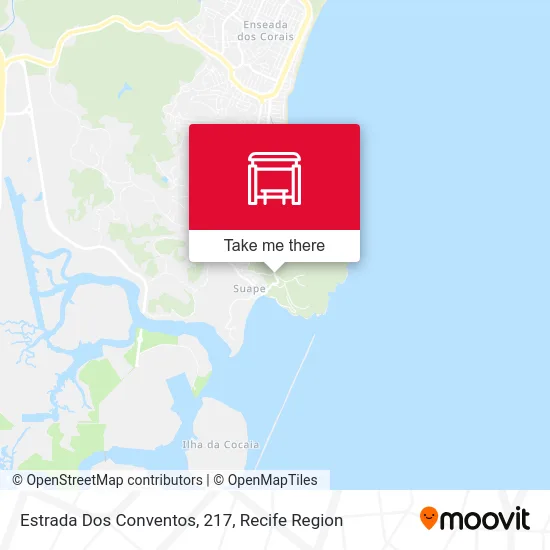 Estrada Dos Conventos, 217 map