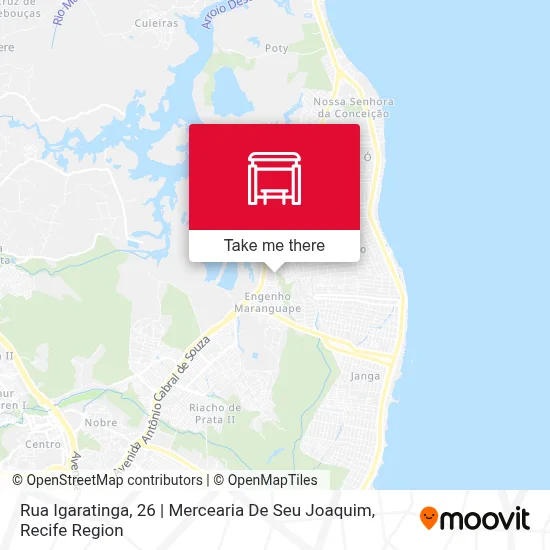 Rua Igaratinga, 26 | Mercearia De Seu Joaquim map