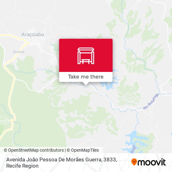 Mapa Avenida João Pessoa De Morães Guerra, 3833