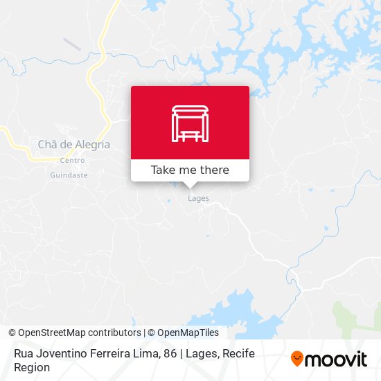 Rua Joventino Ferreira Lima, 86 | Lages map