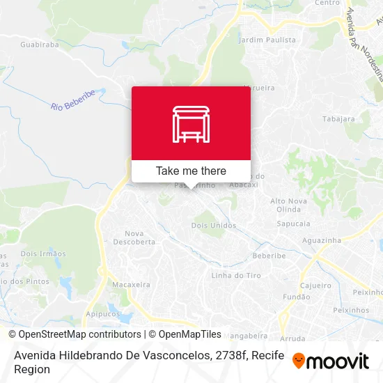 Avenida Hildebrando De Vasconcelos, 2738f map