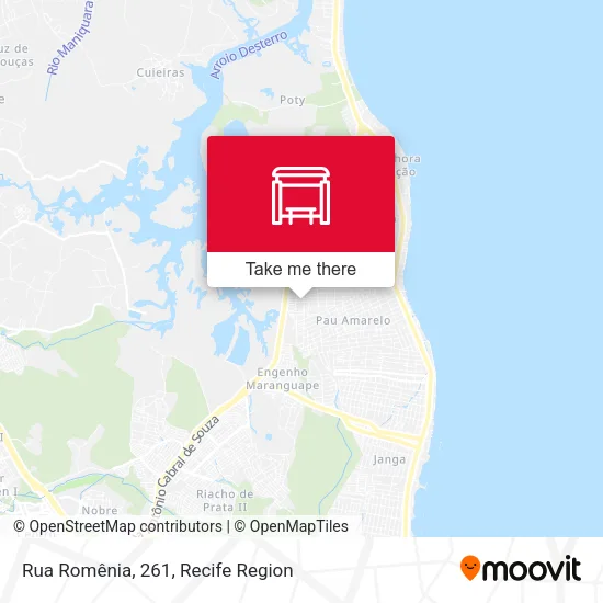 Rua Romênia, 261 map