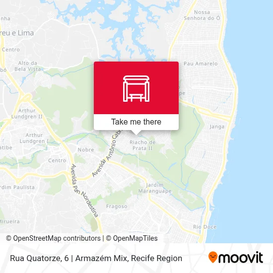 Rua Quatorze, 6 | Armazém Mix map