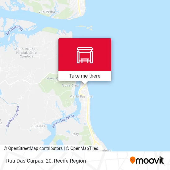 Rua Das Carpas, 20 map