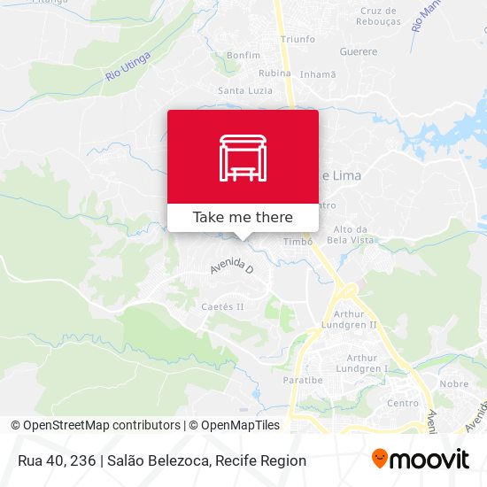 Rua 40, 236 | Salão Belezoca map