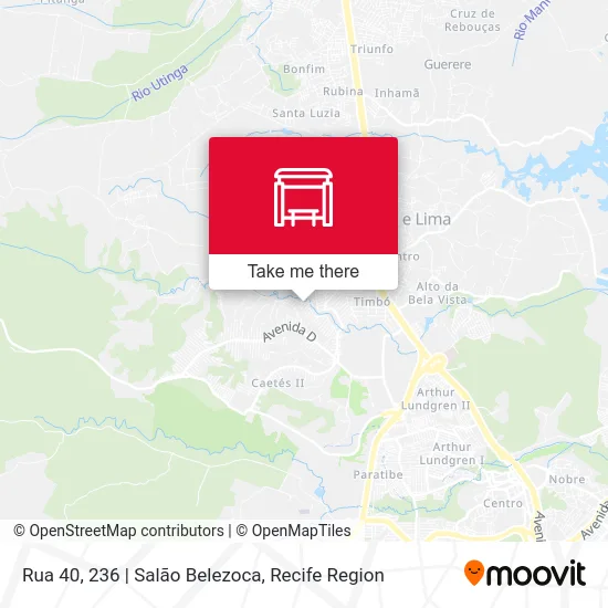 Rua 40, 236 | Salão Belezoca map