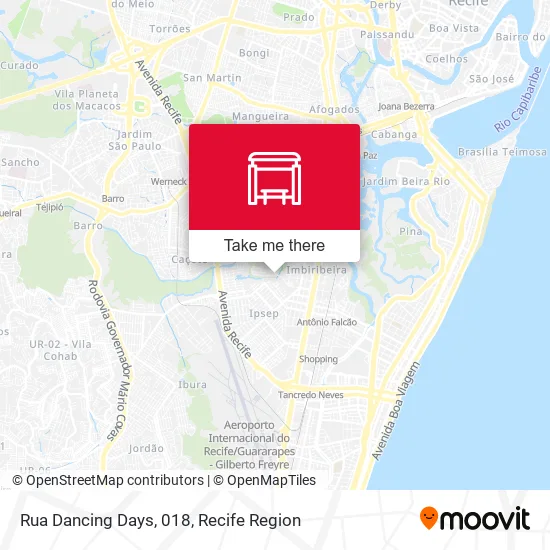 Rua Dancing Days, 018 map