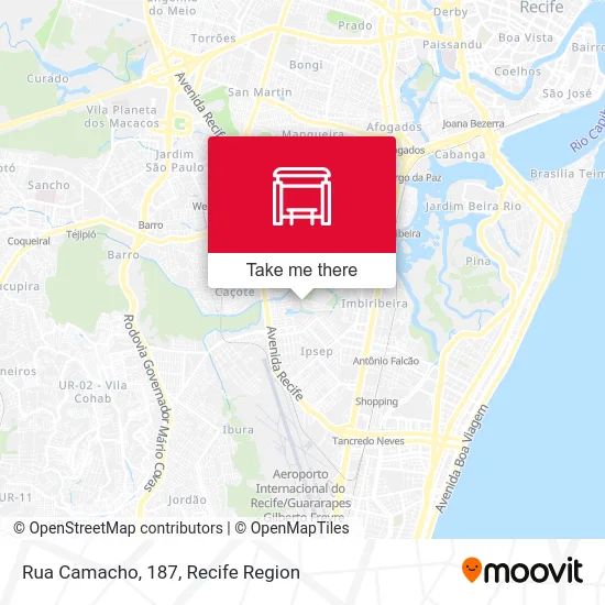 Rua Camacho, 187 map