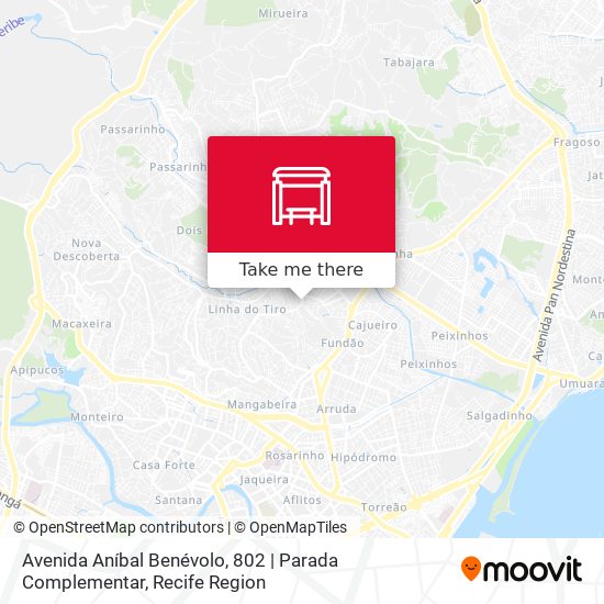 Avenida Aníbal Benévolo, 802 | Parada Complementar map