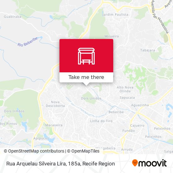 Rua Arquelau Silveira Líra, 185a map