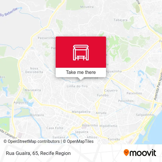 Rua Guaíra, 65 map