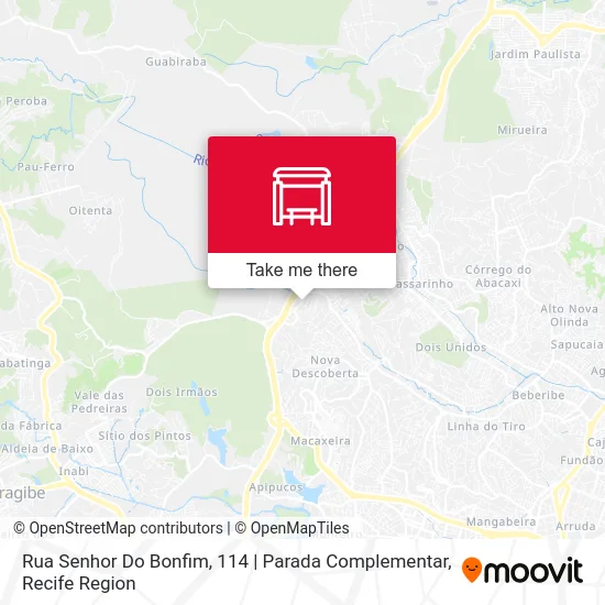 Rua Senhor Do Bonfim, 114 | Parada Complementar map