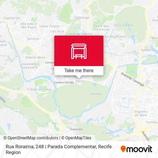 Rua Roraima, 248 | Parada Complementar map