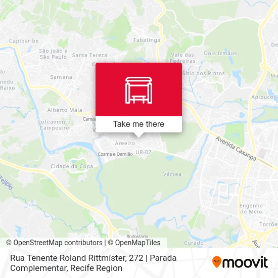 Rua Tenente Roland Rittmíster, 272 | Parada Complementar map