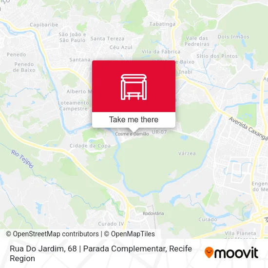 Rua Do Jardim, 68 | Parada Complementar map