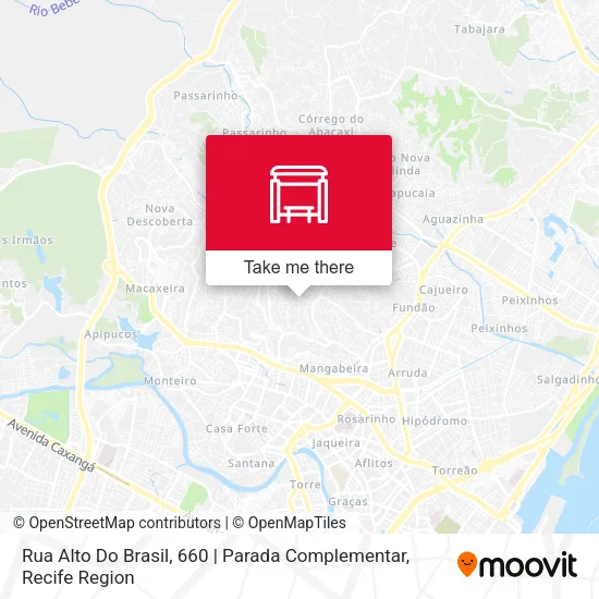 Rua Alto Do Brasil, 660 | Parada Complementar map