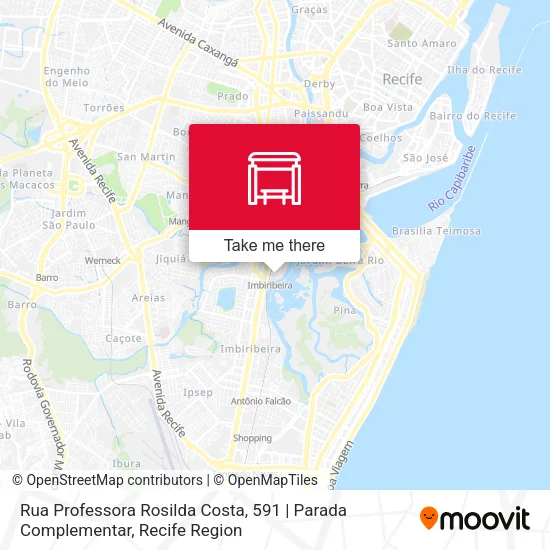Rua Professora Rosilda Costa, 591 | Parada Complementar map