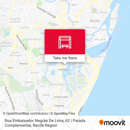 Rua Embaixador Negrão De Lima, 62 | Parada Complementar map