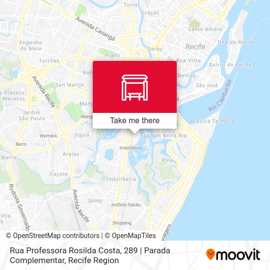Rua Professora Rosilda Costa, 289 | Parada Complementar map