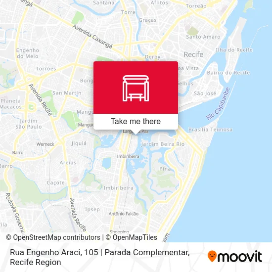 Rua Engenho Araci, 105 | Parada Complementar map