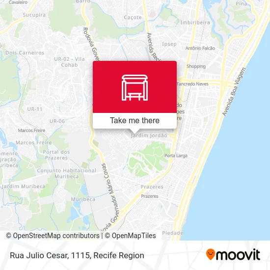 Rua Julio Cesar, 1115 map