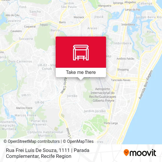 Rua Frei Luís De Souza, 1111 | Parada Complementar map