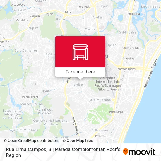 Rua Lima Campos, 3 | Parada Complementar map