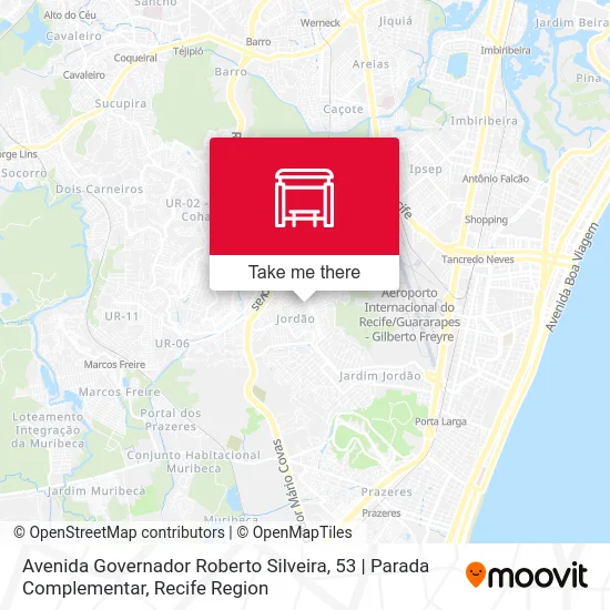 Avenida Governador Roberto Silveira, 53 | Parada Complementar map