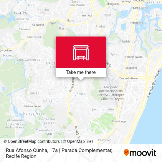 Rua Afonso Cunha, 17a | Parada Complementar map
