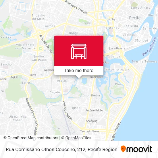 Rua Comissário Othon Couceiro, 212 map