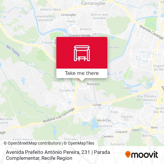 Avenida Prefeito Antônio Pereira, 231 | Parada Complementar map