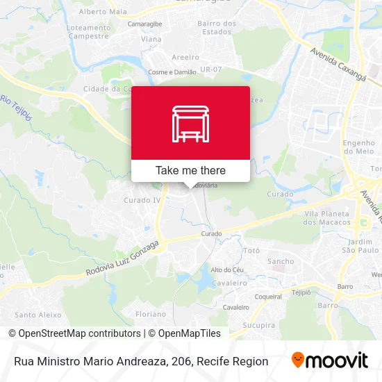 Rua Ministro Mario Andreaza, 206 map