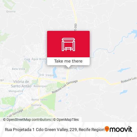 Rua Projetada 1 Cdo Green Valley, 229 map