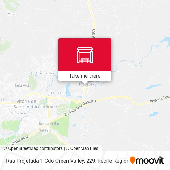 Rua Projetada 1 Cdo Green Valley, 229 map