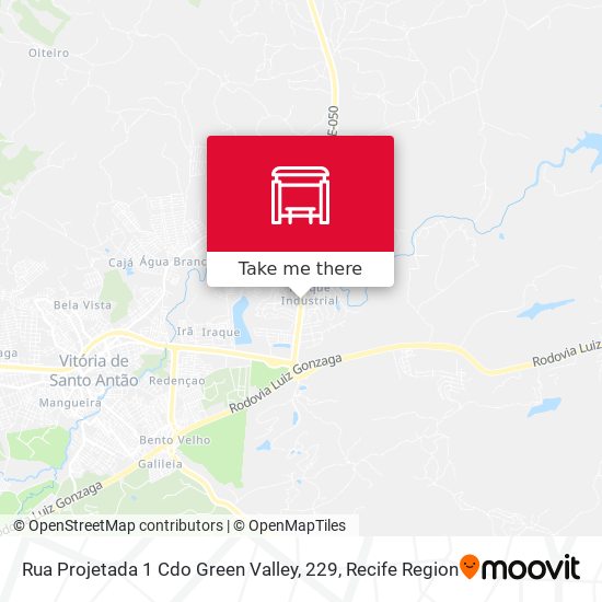 Rua Projetada 1 Cdo Green Valley, 229 map