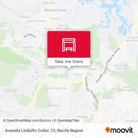 Avenida Lindolfo Collor, 25 map