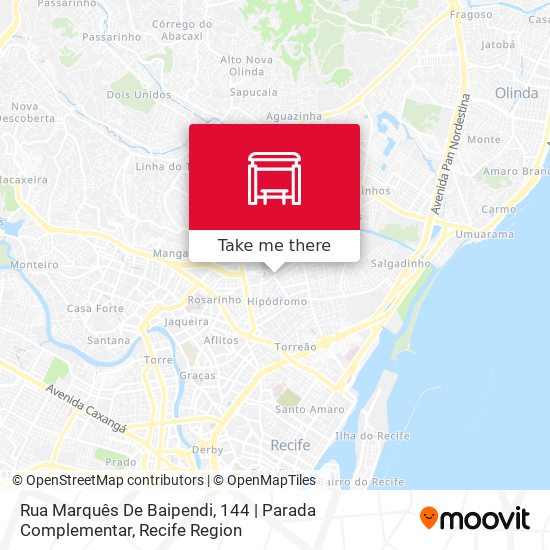 Rua Marquês De Baipendi, 144 | Parada Complementar map