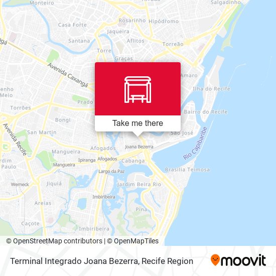 Terminal Integrado Joana Bezerra map