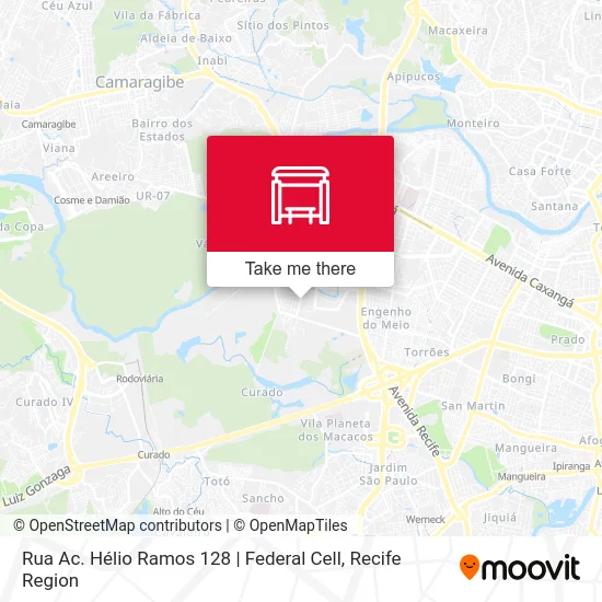 Rua Ac. Hélio Ramos 128 | Federal Cell map