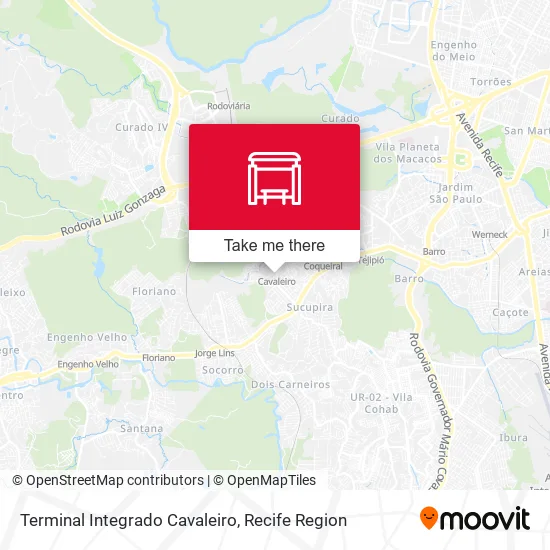 Terminal Integrado Cavaleiro map