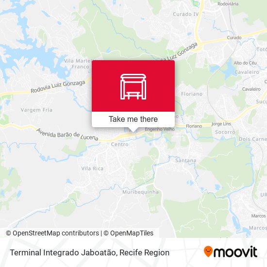 Terminal Integrado Jaboatão map