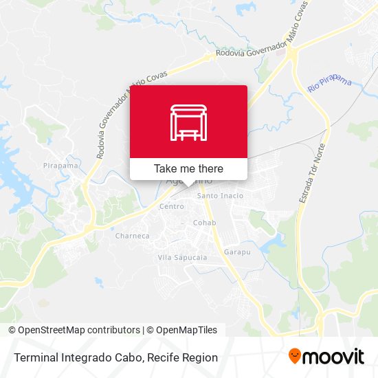 Terminal Integrado Cabo map