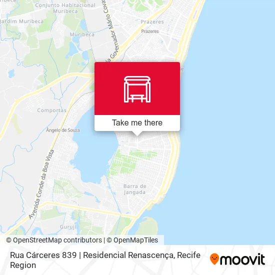 Rua Cárceres 839 | Residencial Renascença map