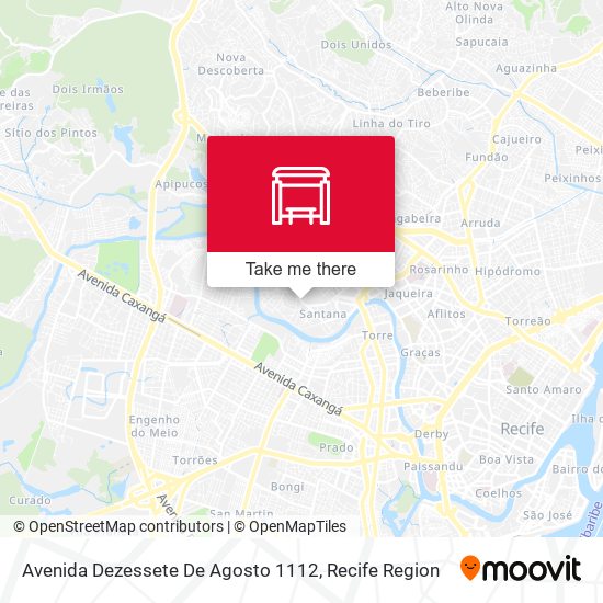 Avenida Dezessete De Agosto 1112 map