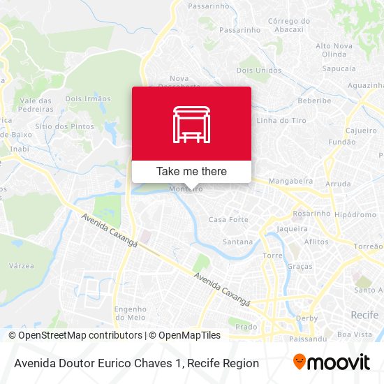Avenida Doutor Eurico Chaves 1 map