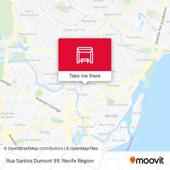 Rua Santos Dumont 99 map