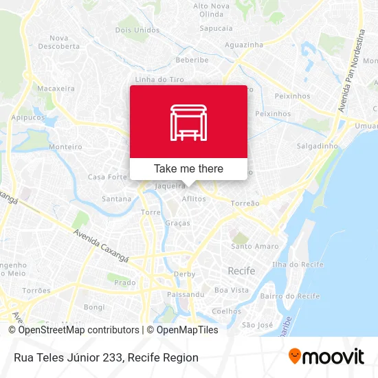 Rua Teles Júnior 233 map