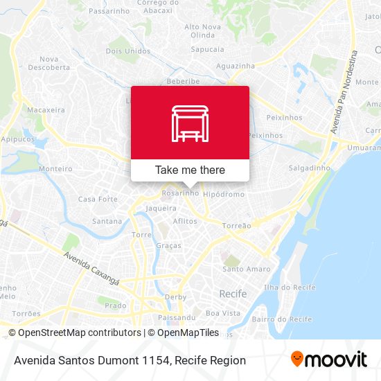 Avenida Santos Dumont 1154 map