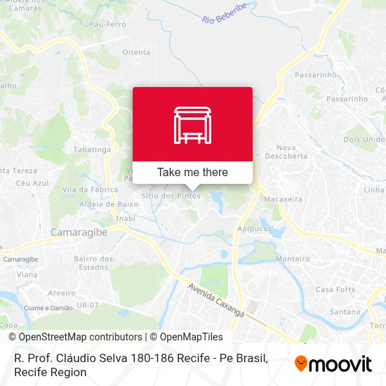 R. Prof. Cláudio Selva 180-186 Recife - Pe Brasil map